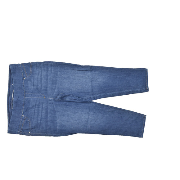 Chico's Perfect Stretch Pull On Jegging Ankle Jeans Women's Plus Size 3 Blue - Picture 1 of 8